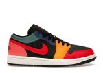 Air Jordan 1 Low Se Black Multi-Color (Women S) Discount