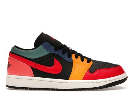 Air Jordan 1 Low Se Black Multi-Color (Women S) Discount