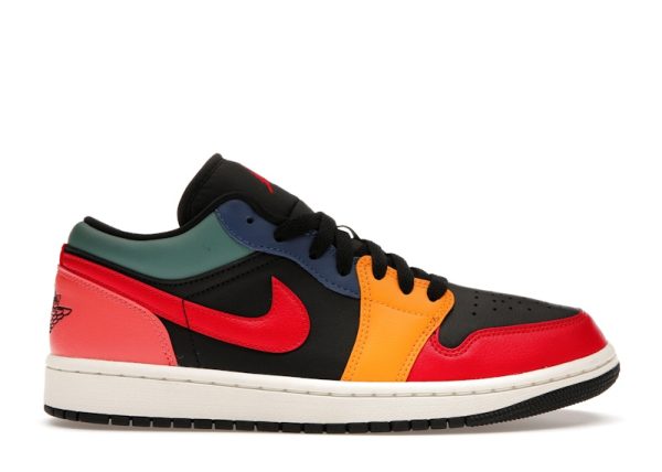 Air Jordan 1 Low Se Black Multi-Color (Women S) Discount