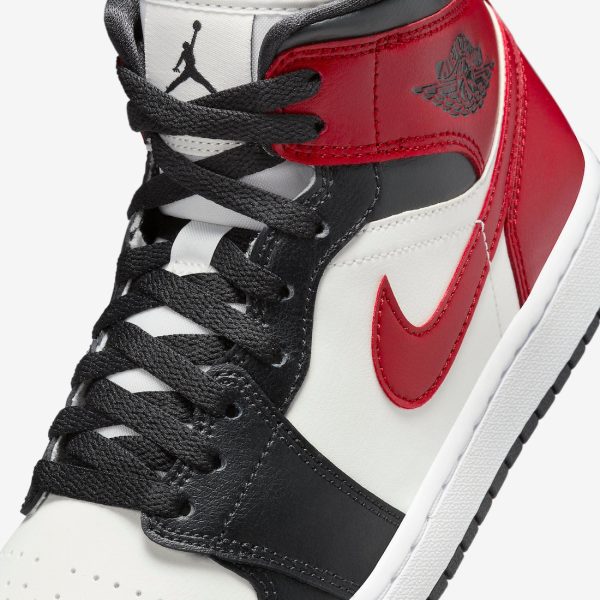 Air Jordan 1 Mid Gym Red Off Noir Sale Online Sale