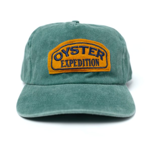 Oyster Expedition Snapback (Washed Green) Online