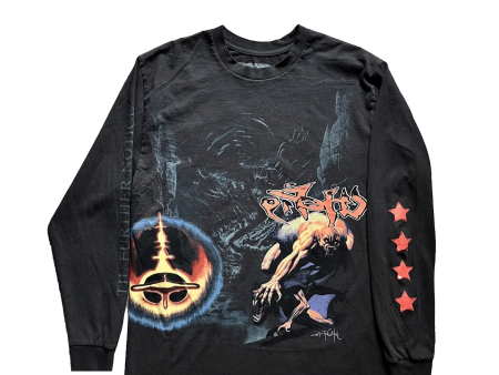 Cactus Jack by Travis Scott Utopia Circus Maximus Tour Longsleeve Hot on Sale