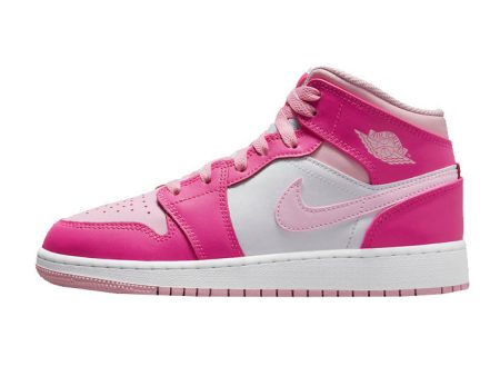 Air Jordan 1 Mid Gs Fierce Pink Sale Discount