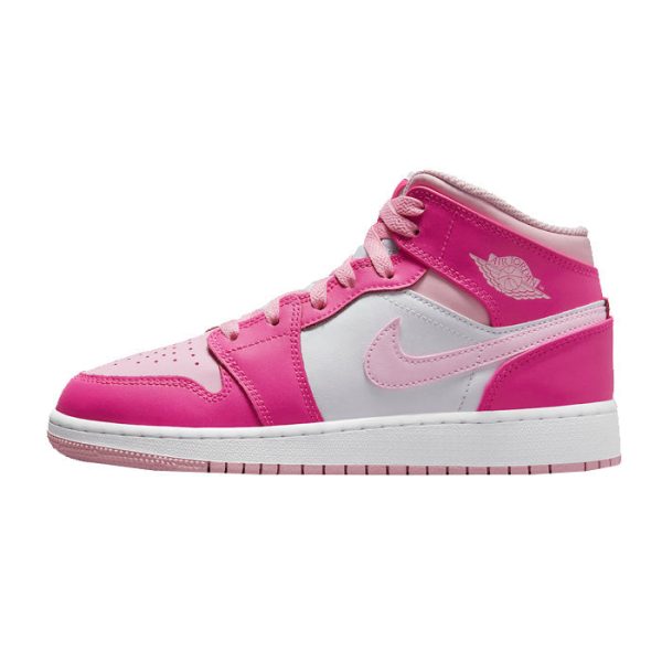 Air Jordan 1 Mid Gs Fierce Pink Sale Discount