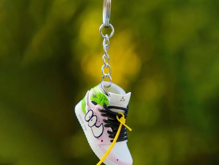 3D Sneaker Keychain AJ1 Custom Patrick on Sale