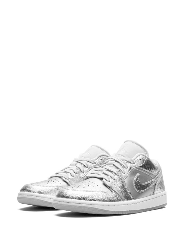 Air Jordan 1 Low SE  Metallic Silver Sale on Sale