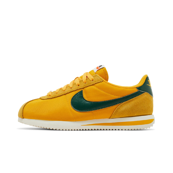 Nike Cortez Textile Yellow Ochre Gorge Green (Women s) Discount