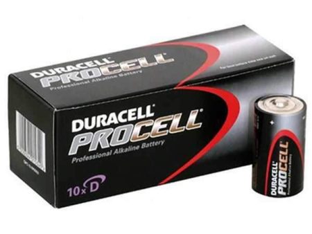 Duracell Procell D Cell Batteries 10 Pack For Discount