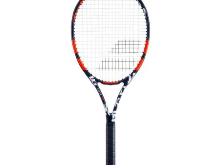 Babolat Evoke 105 Strung 275gm Black Orange Tennis Racket Cheap