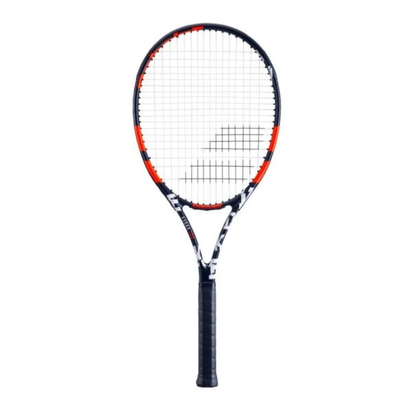 Babolat Evoke 105 Strung 275gm Black Orange Tennis Racket Cheap