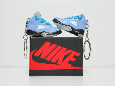 3D Sneaker Keychain With Box - AJ5 Unc Online