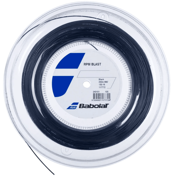 Babolat RPM Team 200M Black Tennis String [WS] For Cheap