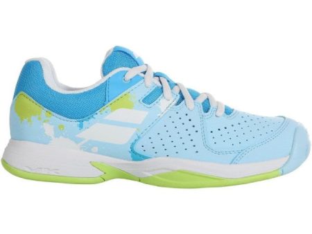 Babolat Pulsion All Court Kids & Women Crystal Blue Handball Volleyball Tennis Shoes Online Sale