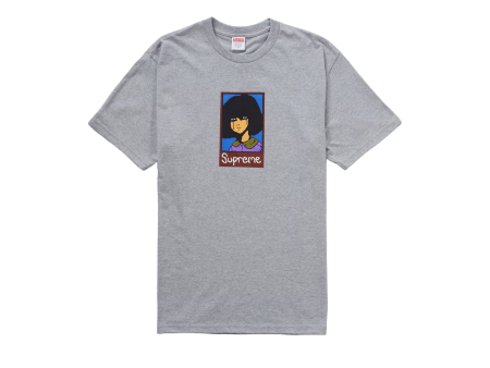 Supreme Emo Tee Heather Grey Online now