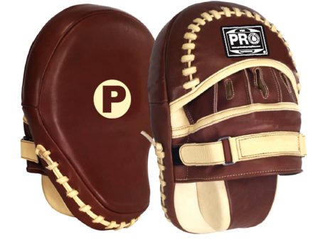 ProBoxing® Ultimate Leather Focus Mitts - Brown on Sale