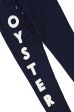 Oyster logo chenille sweatpants (Navy) Hot on Sale