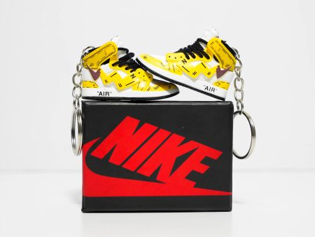 3D Sneaker Keychain With Box - Pikachu Inspired Online Sale