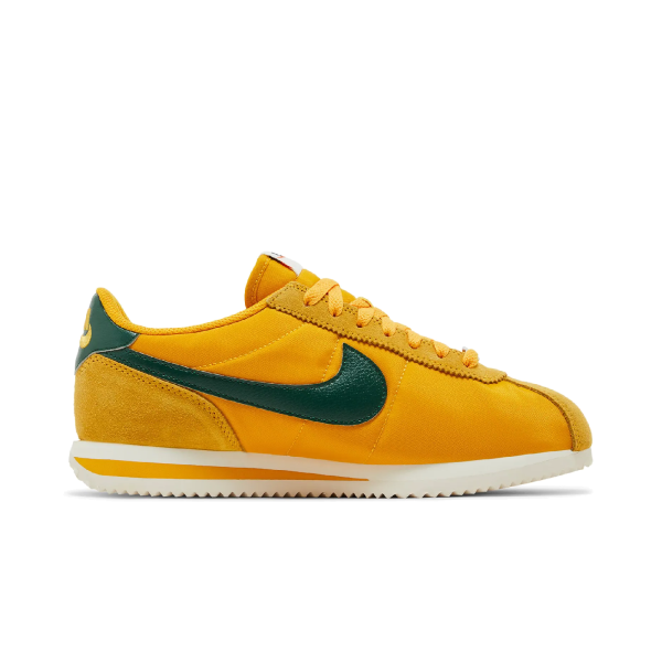 Nike Cortez Textile Yellow Ochre Gorge Green (Women s) Discount