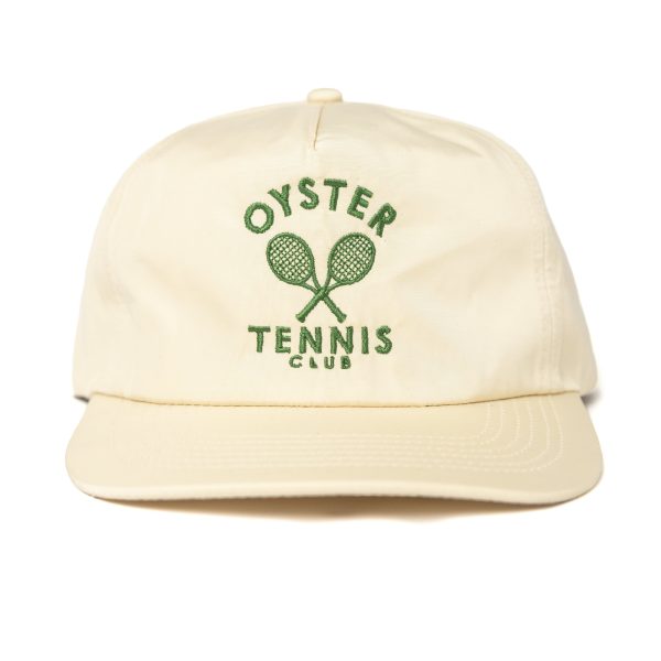 Oyster Tennis Club Hat (Vintage White) Online Sale