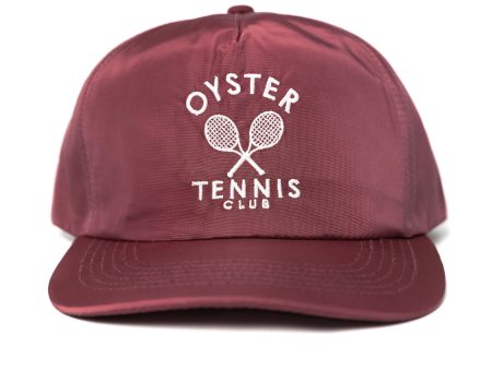 Oyster Tennis Club Hat (Wine) Discount