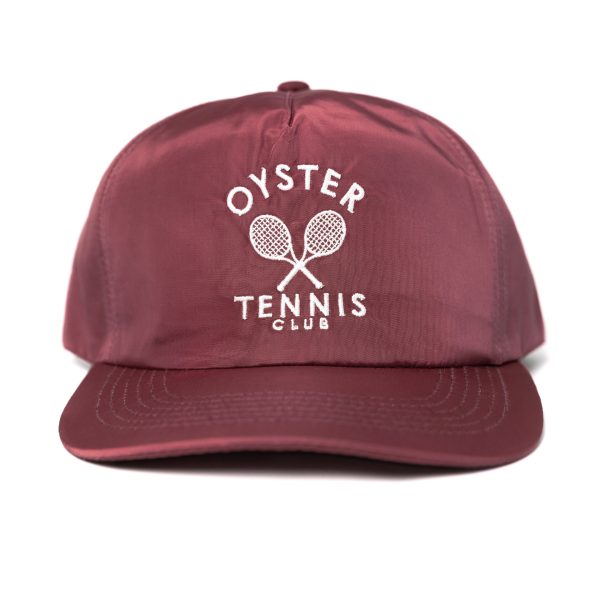 Oyster Tennis Club Hat (Wine) Discount