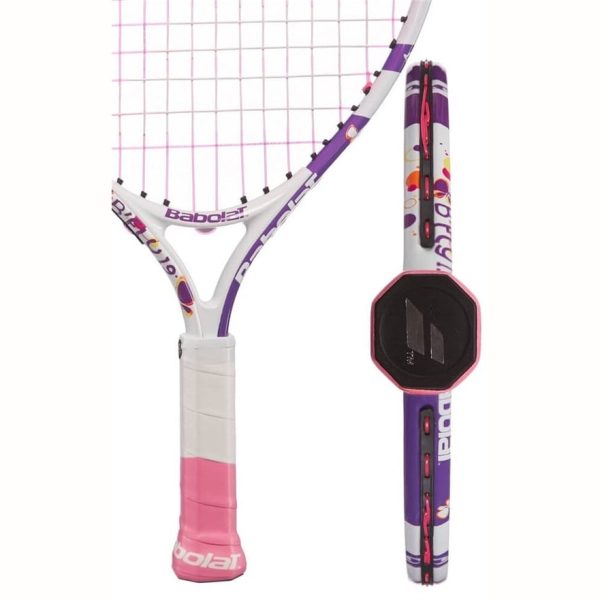 Babolat B-FLY 19 White Purple Tennis Racket 2023 Supply