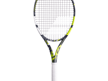 Babolat Pure Aero Team White Yellow 285gm GRAPHITE Strung No Cover Tennis Racket [WS] For Discount