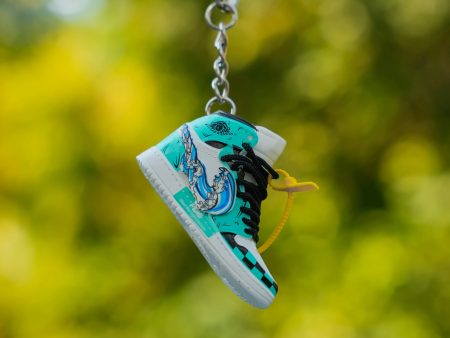 3D Sneaker Keychain Tanjiro Demon Slayer Inspired Online Hot Sale