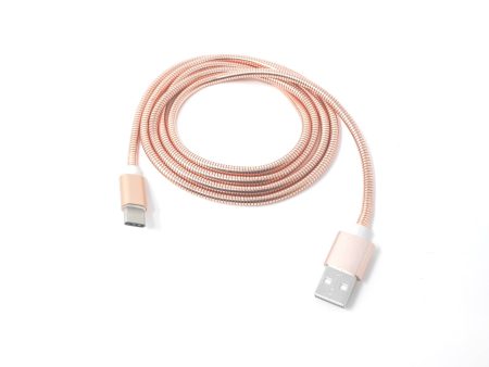 Rose Gold rugged USB C Cable Fashion