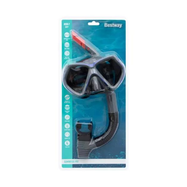 Bestway Dominator Pro Snorkel Swimming Mask [WS] Fashion