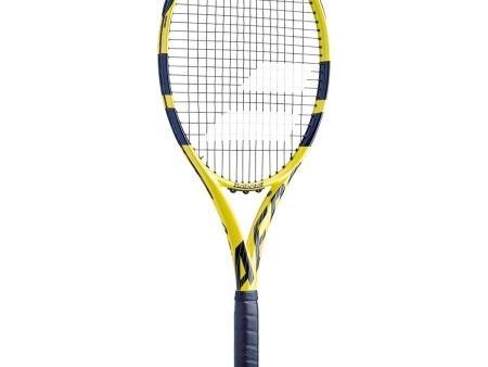 Babolat Pure Aero G STRUNG 270gm With Cover Yellow Black Tennis Racket Online now