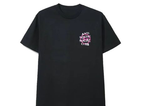 Anti Social Social Club x Fragment Pink Bolt Tee For Sale