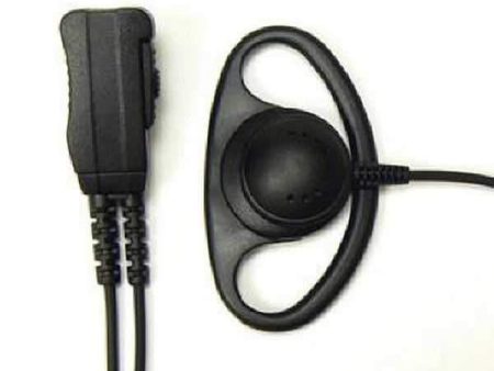 Airwaves Police D-Shaped Earpiece - PTT & Mic - Sepura For Discount