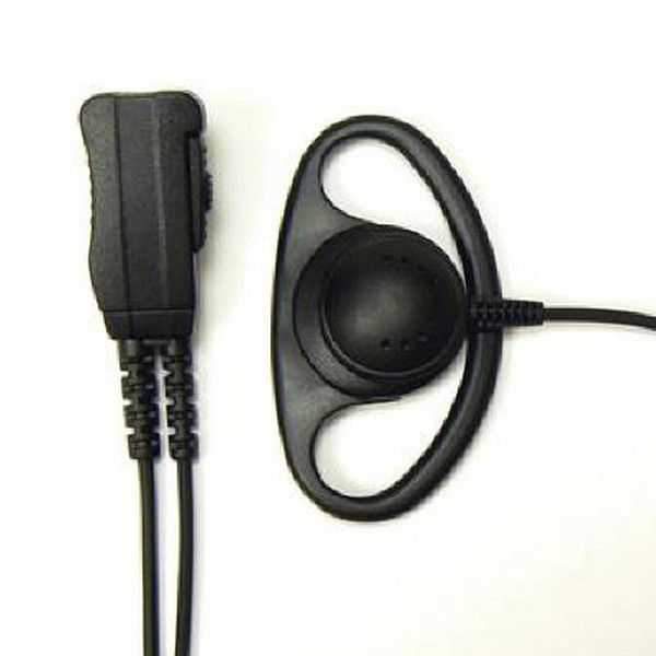 Airwaves Police D-Shaped Earpiece - PTT & Mic - Sepura For Discount