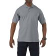 5.11 Professional Polo Short Sleeve Heather Grey - Small on Sale