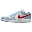 Air Jordan 1 Low Blue dune Red Supply