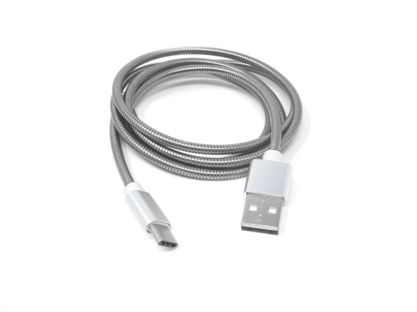 Silver rugged USB C Cable For Sale