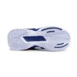 Babolat Pulsion All Court Kids & Women White Dazzling Blue Handball Volleyball Tennis Shoes Fashion