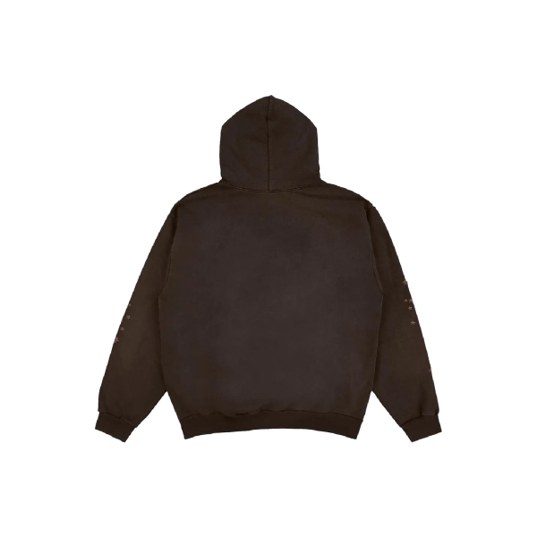 Cactus Jack by Travis Scott x Sp5der Days Before Rodeo Hoodie  Brown  For Cheap