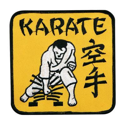 Yellow Karate Patch For Cheap