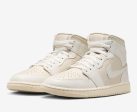 Air Jordan 1 Mid Legend Light Brown sail-muslin Sale Cheap