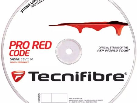 Tecnifibre Tennis Bob 200M Redcode 16 1.3 String reels [WS] Fashion