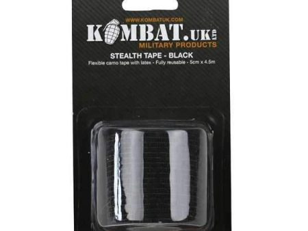 Kombat UK Stealth Tape - Black Hot on Sale