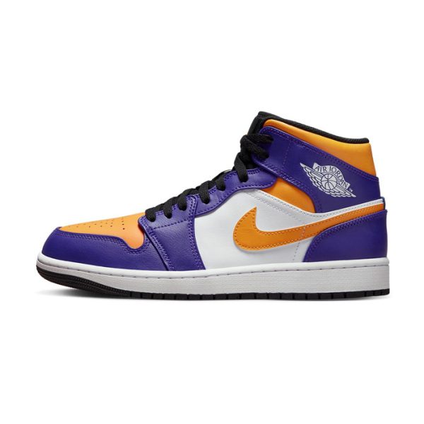 Air Jordan 1 Mid Lakers Sale Online Hot Sale