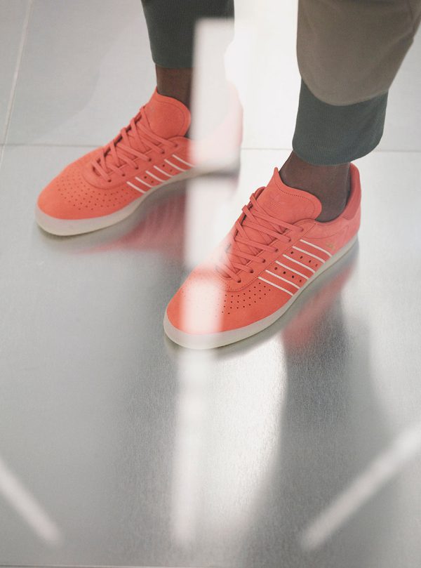 Adidas X Oyster 350 Sneaker (Trace Scarlet) on Sale