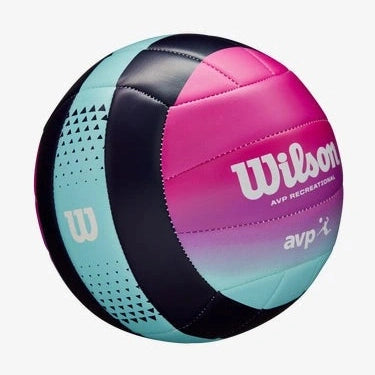 Wilson AVP Oasis Size 5 Blue Purple Volleyball [WS] For Discount