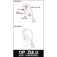 Op. Zulu Police Earpiece Gel Insert - Left Sale