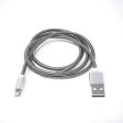 Silver 24k gold plated rugged lightning Cable Discount