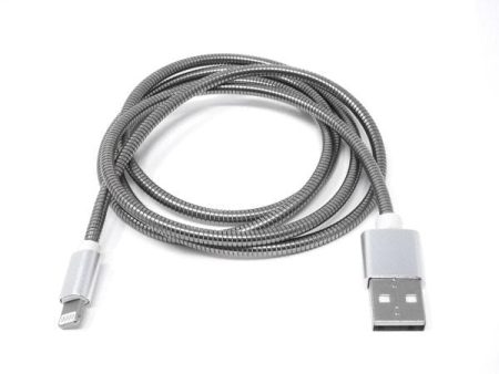 Silver 24k gold plated rugged lightning Cable Discount