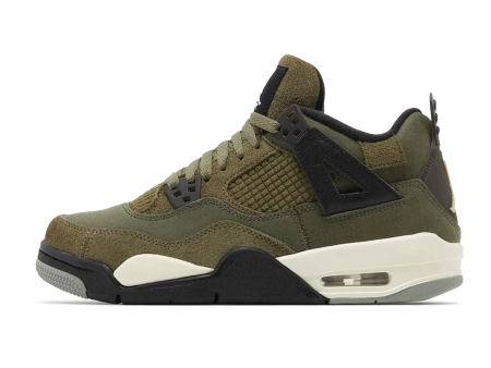 Air Jordan 4 Retro SE Craft Medium Olive (GS) Discount